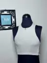 Ribbed Cropped Tank Top