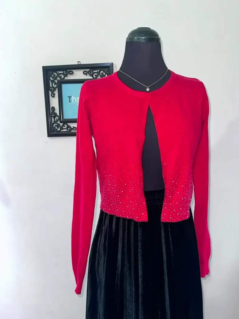 Red Cardigan