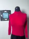 Red Fittes Blouse