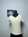 Yellow Pink Striped Tee