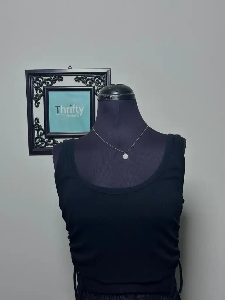 Black Sleeveless Top