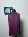 Deep Plum Sleeveless Blouse