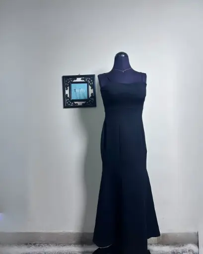Long Black Bodycon Dress